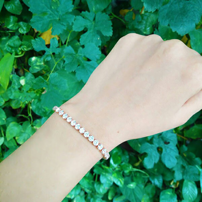 Haylie Tennis Lace Bracelet