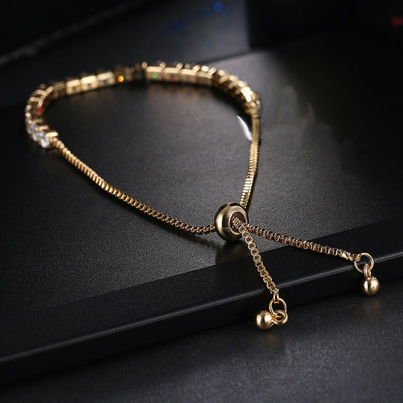 Haylie Tennis Lace Bracelet
