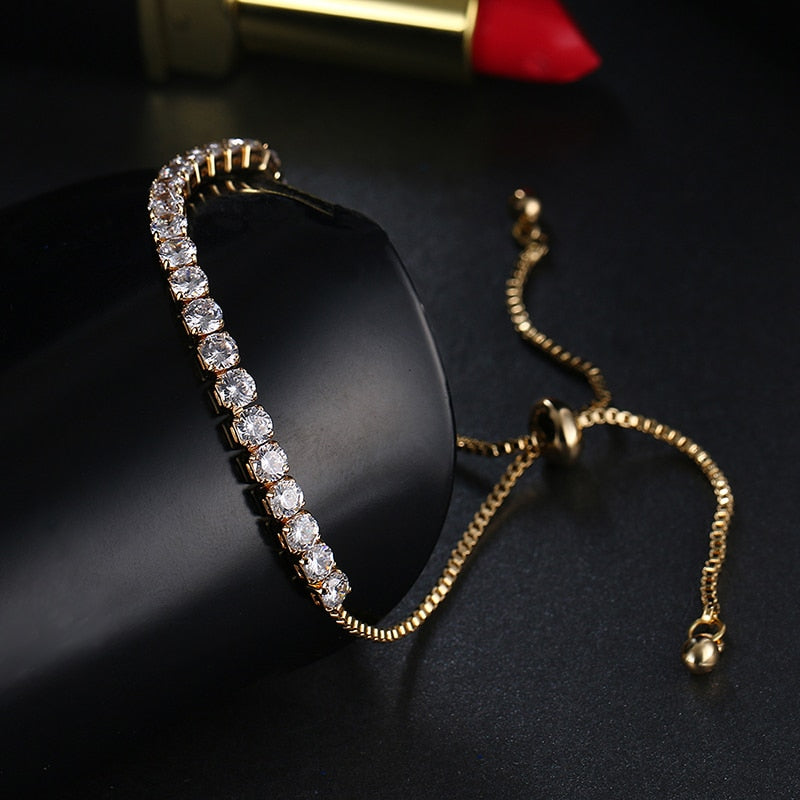 Haylie Tennis Lace Bracelet