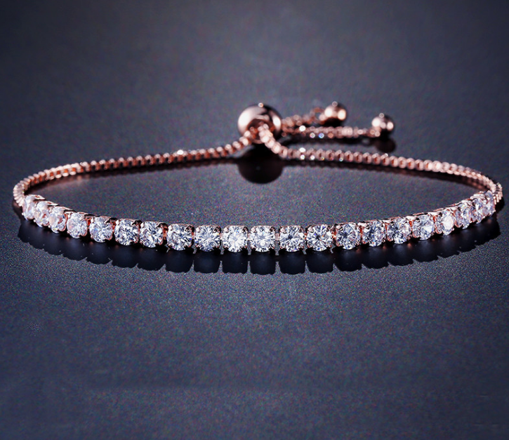 Haylie Tennis Lace Bracelet