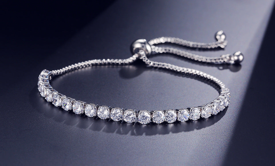 Haylie Tennis Lace Bracelet